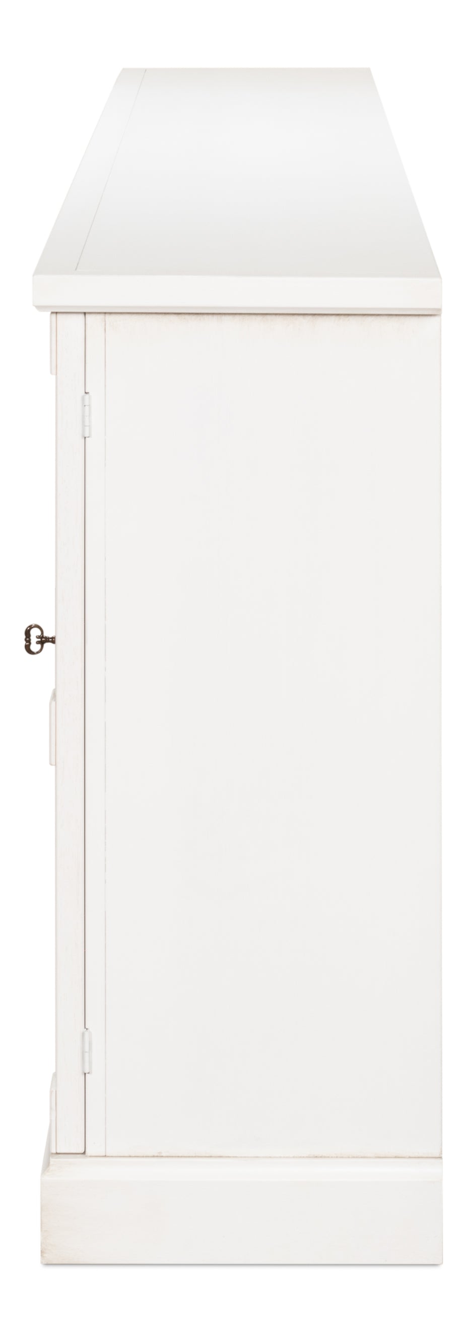 Luciana 6 Cane Door Buffet, Cortina White