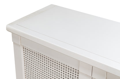 Luciana 6 Cane Door Buffet, Cortina White