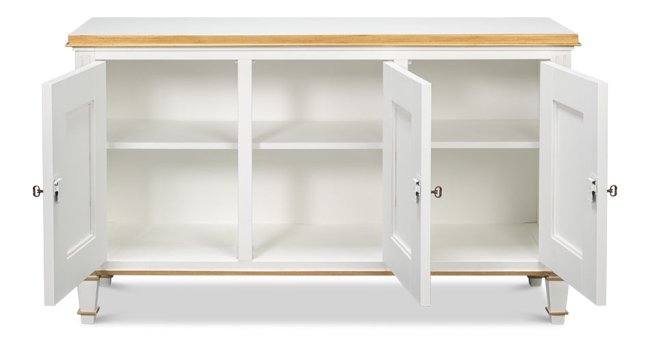 Louis Xvi Buffet, Cotina White