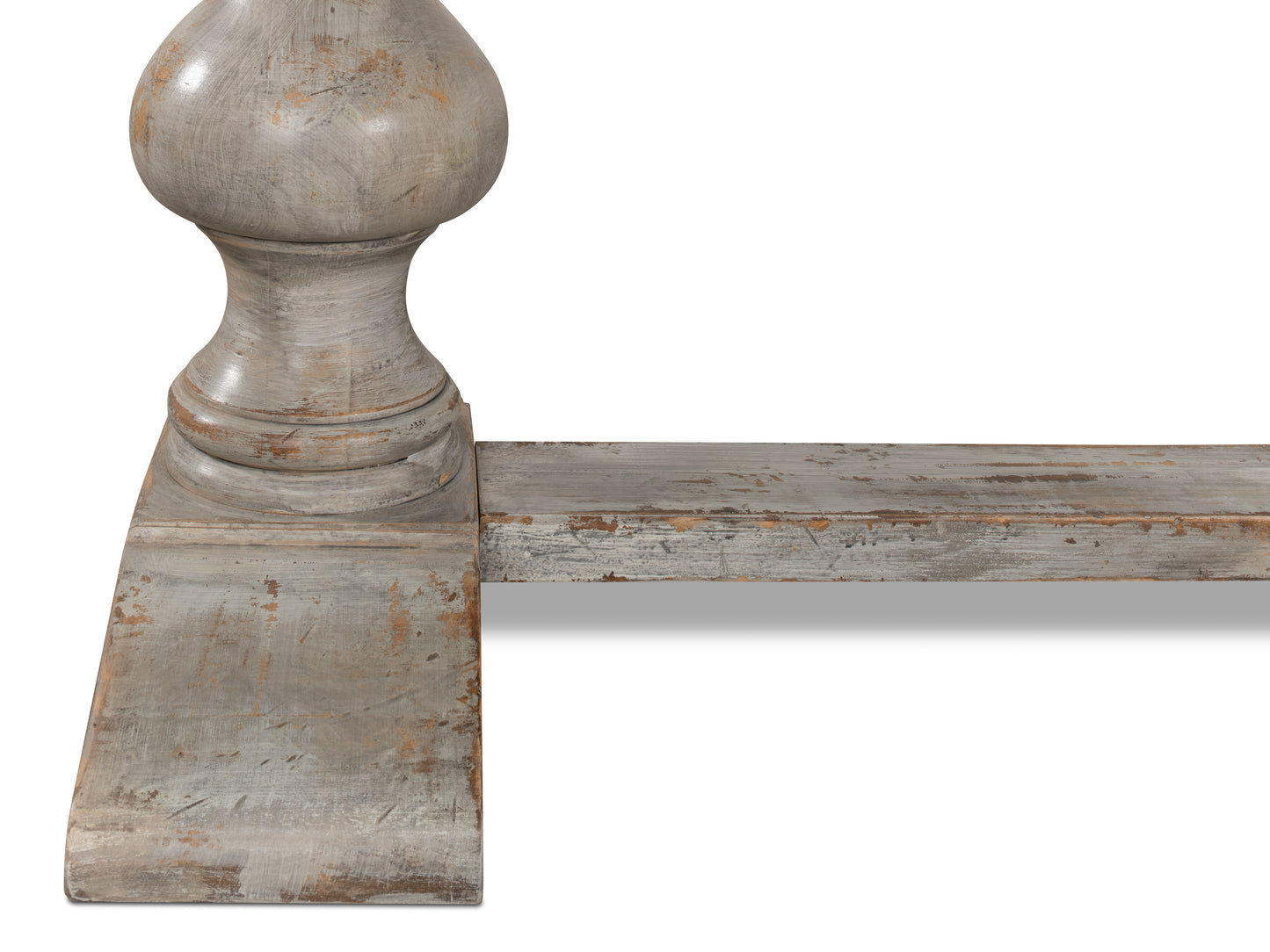 Lionisio Trestle Table, Grey Oak