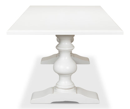 Lionisio Trestle Table, Cortina White