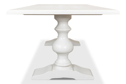 Lionisio Trestle Table, Cortina White