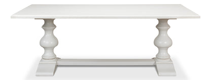 Lionisio Trestle Table, Cortina White