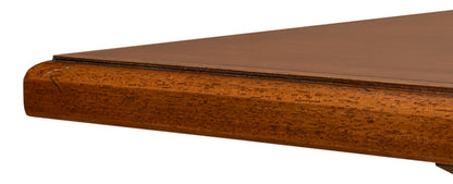 Lionisio Trestle Table, Noce Antica