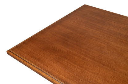 Lionisio Trestle Table, Noce Antica