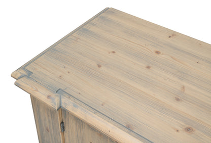 Crested Wall Cabinet, Carmine Legno Tran