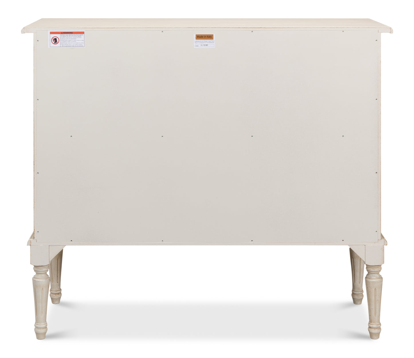 2 Door Sideboard, Bright Lime White