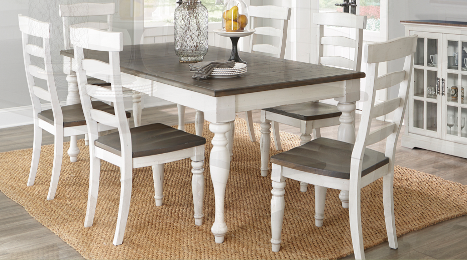 Sunny Designs Rectangular Extension Dining Table - Carriage House