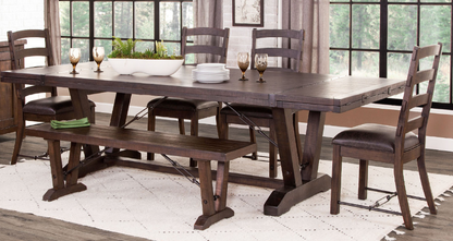 Sunny Designs Yellowstone Extension Table with Folding Leaves - Homestead