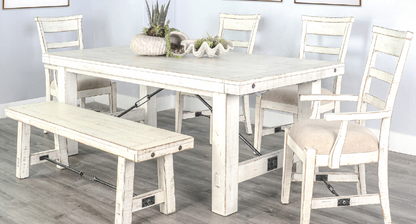 Sunny Designs White Sand Extension Dining Table - Marina