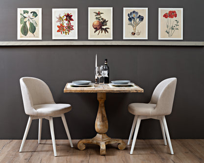 Bistro Table, Antique Oak