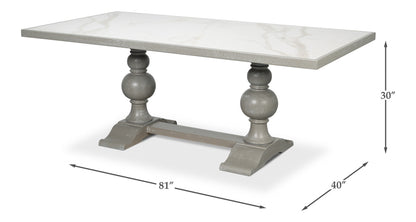 Small 81" Dining Table, Carmine Legno