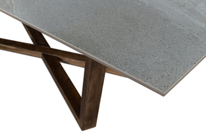 Double Pedestal Dining Table