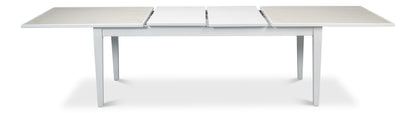 Elton Butterfly Dining Table, White