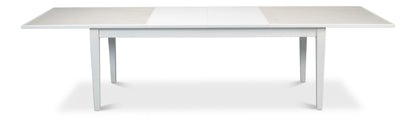 Elton Butterfly Dining Table, White