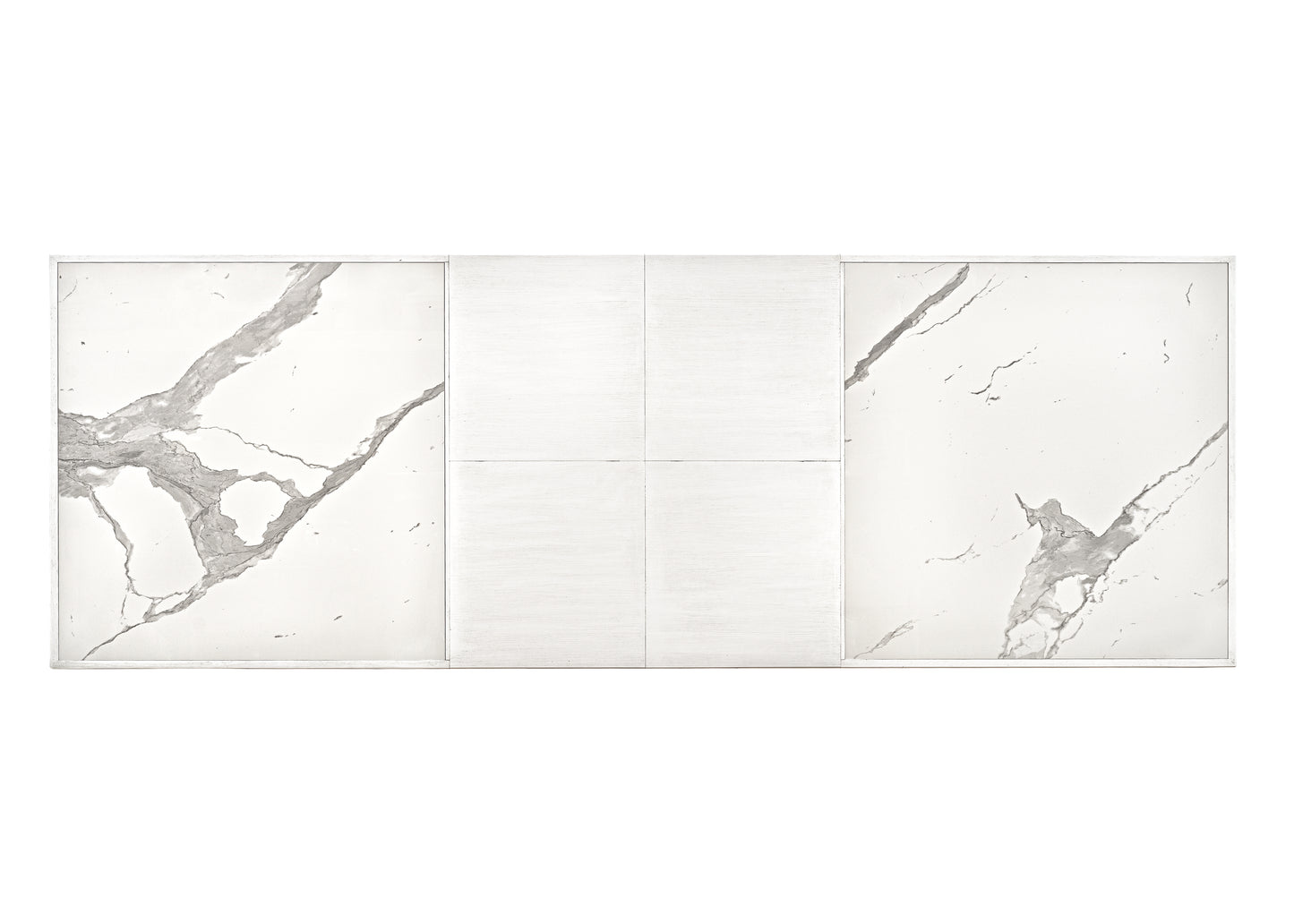 Elton Butterfly Dining Table, White