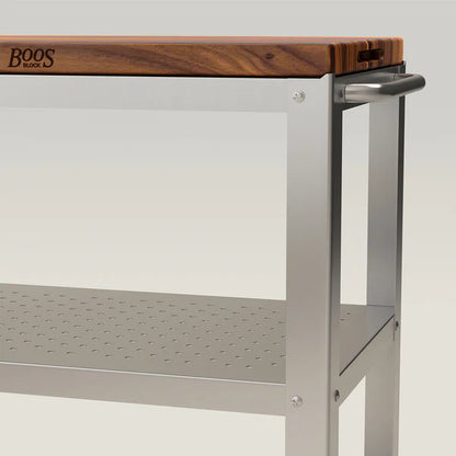 John Boos & Co. American Walnut Cucina Culinarte Kitchen Cart