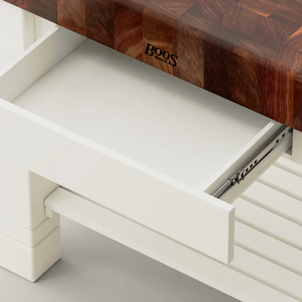 John Boos & Co. Homestead Block Kitchen Island with American Black Walnut End Grain Top