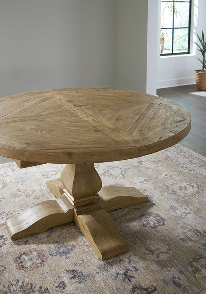 Manor House Extension Round Table