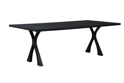 Black Wishbone Dining Table