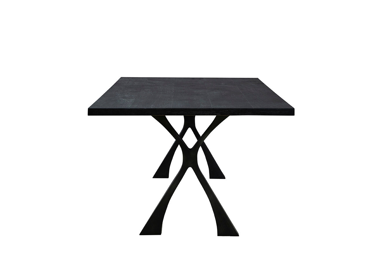 Black Wishbone Dining Table