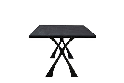 Black Wishbone Dining Table
