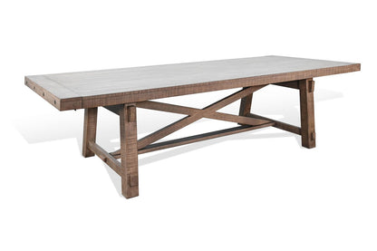 Sunny Designs Desert Rock Extension Dining Table with Leaves