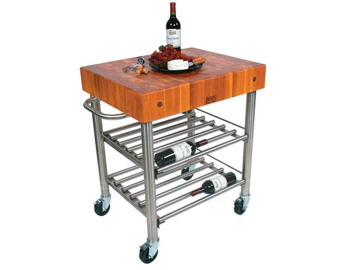 John Boos & Co. Cucina D’Amico Wine Cart