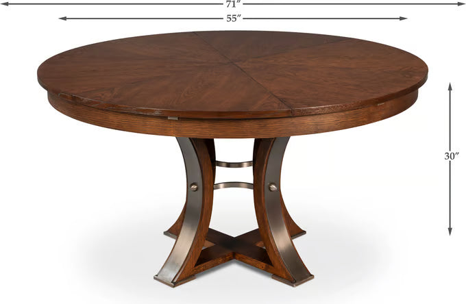 Tower Jupe Dining Table, Medium, Palladio