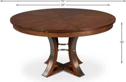 Tower Jupe Dining Table, Medium, Palladio