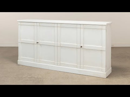 Lionisio Buffet, Cortina White Wood Doors