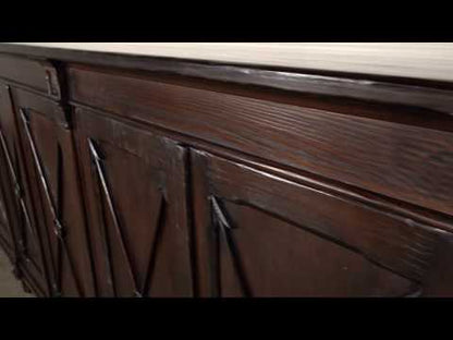 Marksman Sideboard, Dark Brown