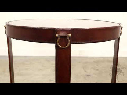 Leather Harness Table