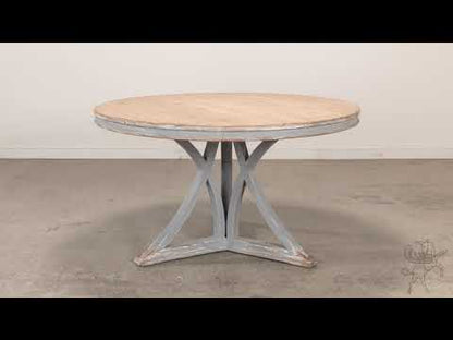 Flying Buttress Dining Table, Grey