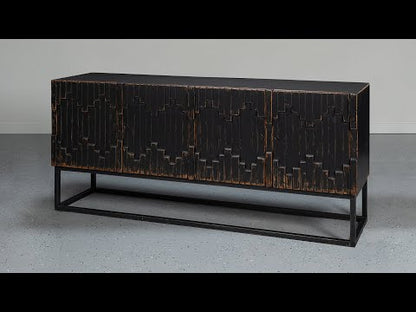 Aztec Sideboard, Black