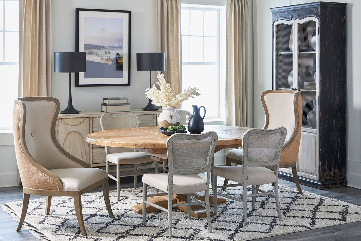 Manor House Extension Round Table