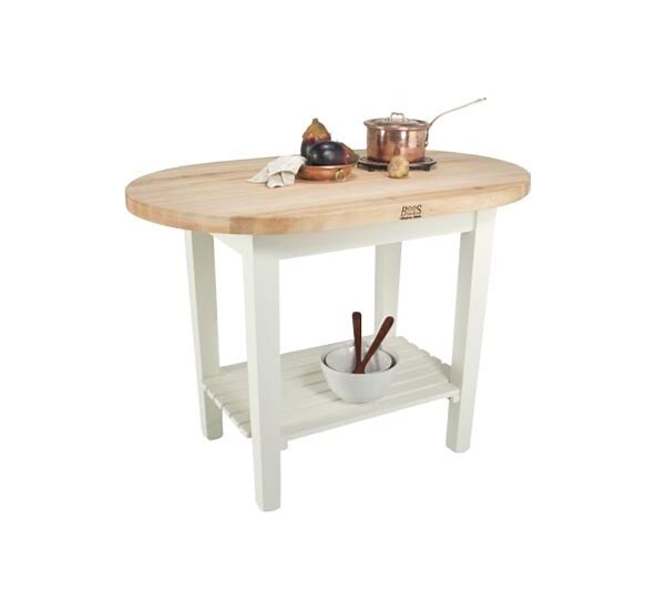 John Boos & Co. Elliptical C-Table