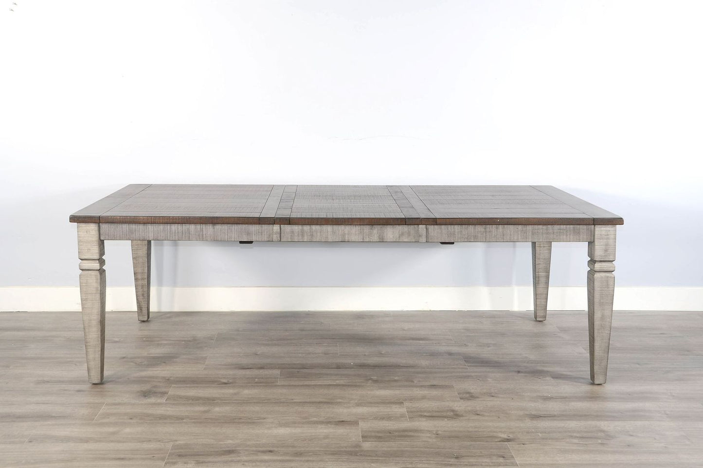 Sunny Designs Grey Extension Dining Table with Butterfly Leaf - Homestead Hills